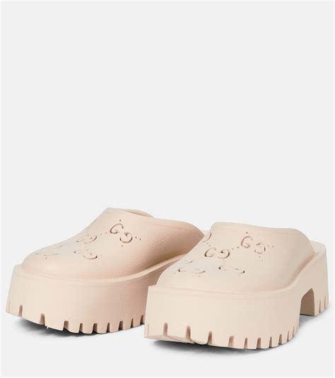 gucci white clogs|gucci clogs 2022.